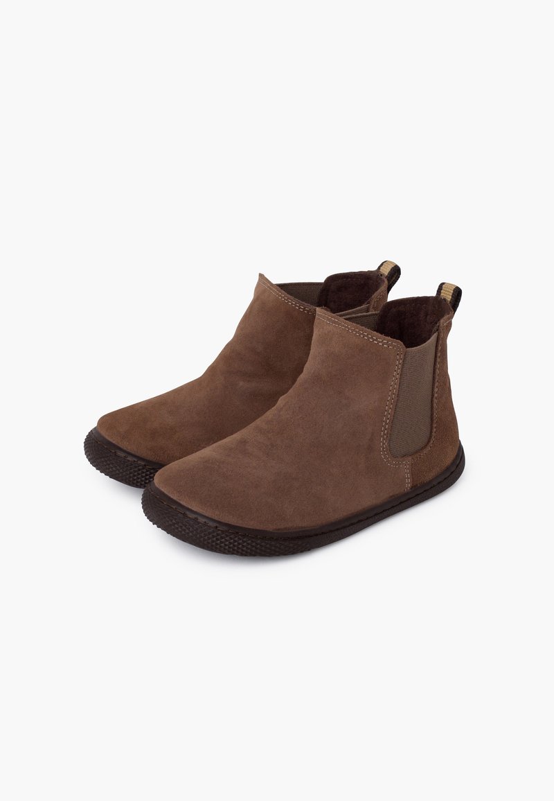 Bottes Barefoot Pisamonas Élastiques Et Étoiles - Cuir Suédé Fabriqué En Espagne