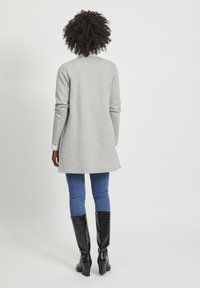 VILA VINAJA NEW LONG JACKET - Jopica - light grey melange