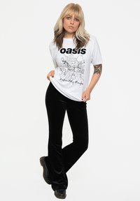 Paradiso Clothing DEFINITELY MAYBE LINE DRAWING - Print T-shirt - white