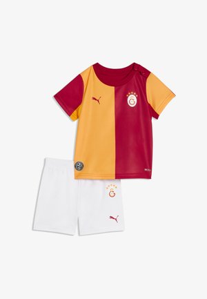 Puma, GALATASARAY S.K. 26/27 HEIMTRIKOT KIT UNISEX - Tuta - dark cherry-summer sunset