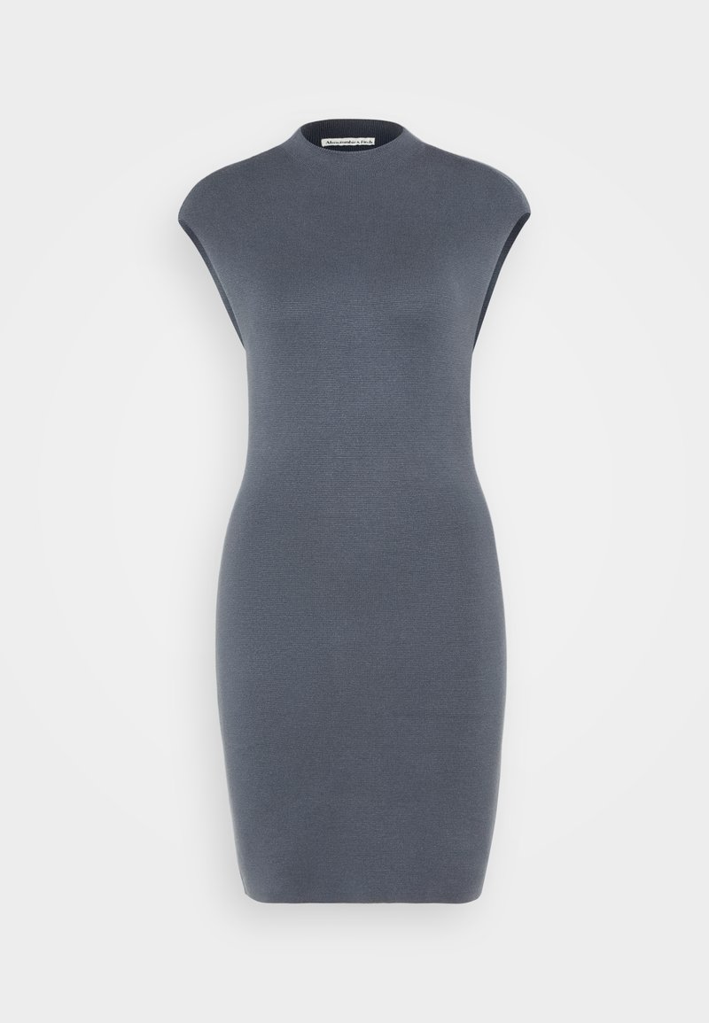 Abercrombie & Fitch Gebreide jurk grijs