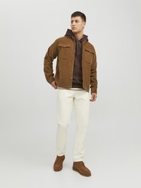 Jack & Jones JJEDALLAS OVERSHIRT - Viegla jaka - otter