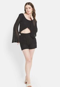 Be Sunset TERRA  - Top dugih rukava - black