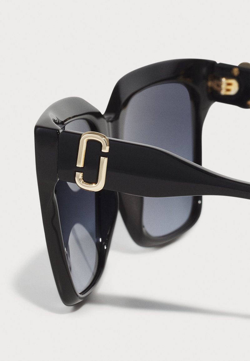 Marc Jacobs Oversized Glossy Black Sunglasses Marc Jacobs | Accessories | Marc Jacobs Black Oversized  main image 2