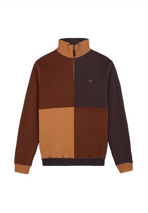 Trendsplant, COLOR BLOCK - Sweater - dark brown