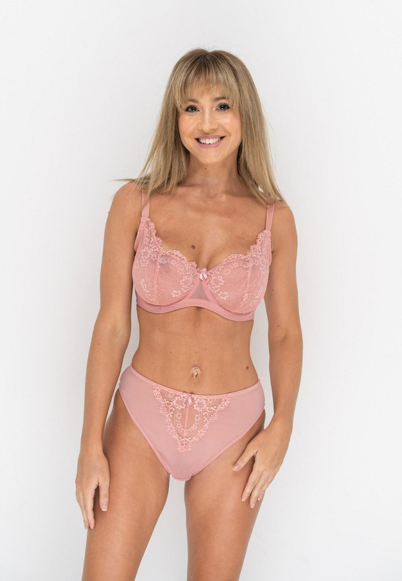 Ivory Rose - Underwired bra - dusty pink, Enlarge