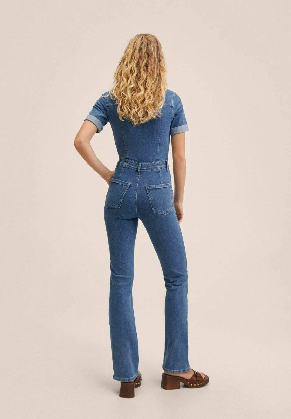 Mango DIANA - Tuta jumpsuit - bleu moyen/blu - Zalando.it