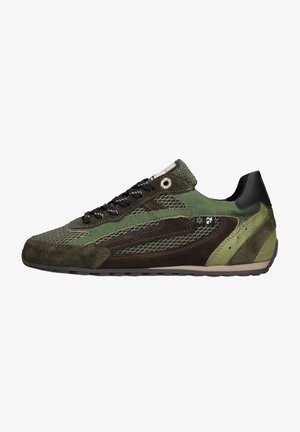 Floris van Bommel, FLORIS VAN BOMMEL DAMES LAGE SNEAKERS SFW-10150 ILLVI. - Sneakers laag - green