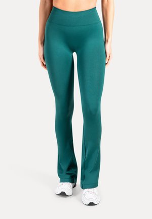 Smilodox FLARED SHAPED ORIANA - Leggings - dunkelgrün