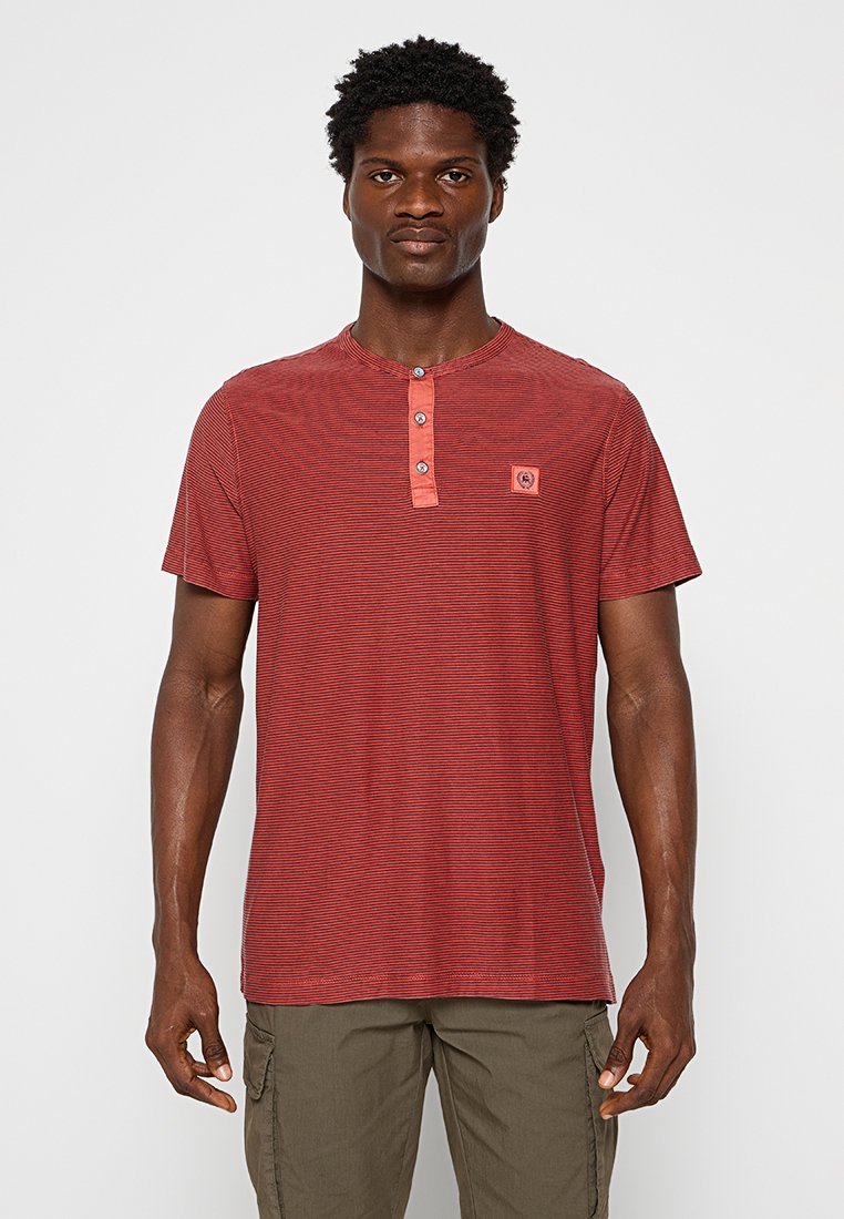 Lerros T-shirt print rood