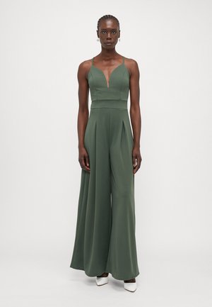 HAVANA WIDE LEG  - Jumpsuit - dark khaki