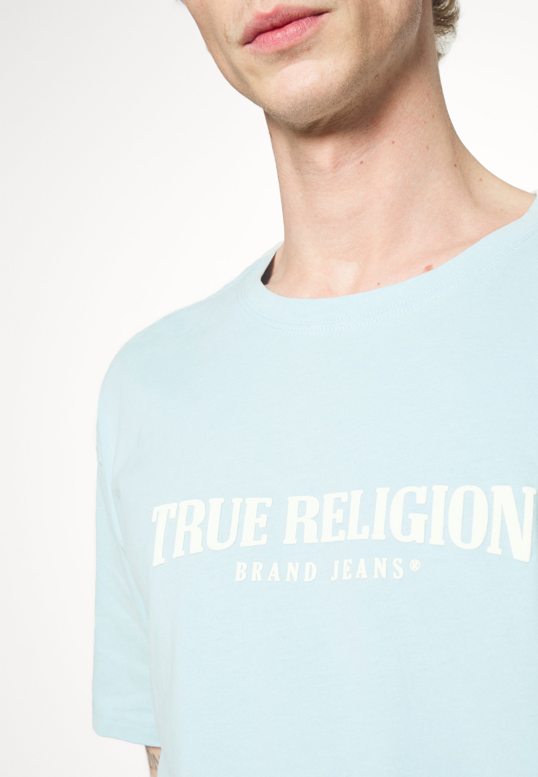 True Religion LOGO TEE - Print T-shirt 