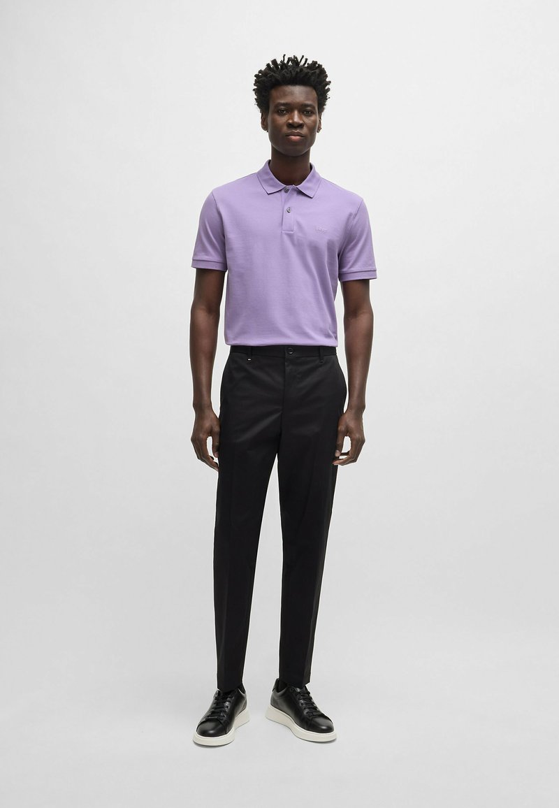 princess polly baby blue dress Dark Purple Gallagher Slim Stretch Shirt | Men's Tops