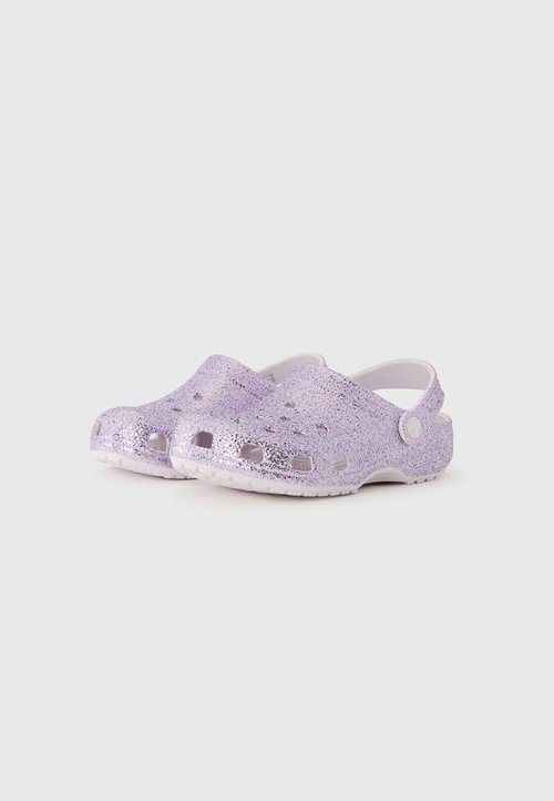 Crocs CLASSIC CHUNKY GLITTER - Mules - grape ice — foto 2