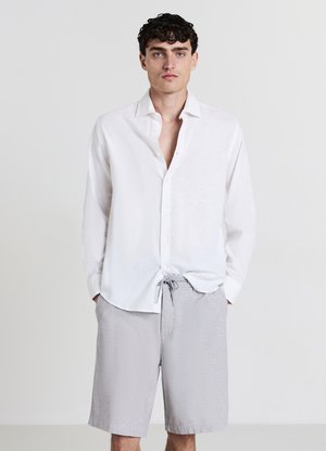 BERMUDA CENTRALE  - Shorts - grigio melange