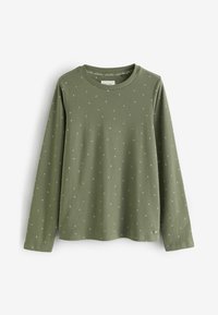 Next LONG SLEEVE - REGULAR FIT - Nachtwäsche Set - sage green spot