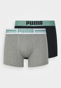 Puma - PLACED LOGO 2 PACK - Panties - sage Thumbnail-Bild 1