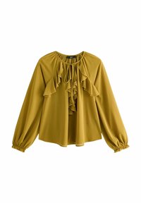 LONG SLEEVE BOHO - Blouse - ochre yellow