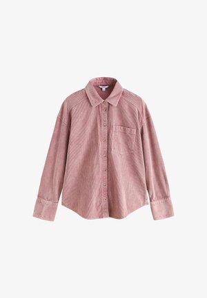 Next, WASHED CORDUROY SHIRT - Skjortebluser - rose pink