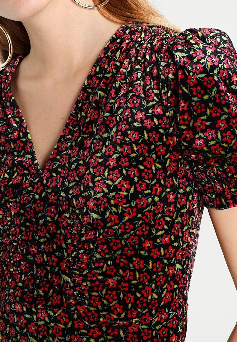 Robe Topshop Rose Dos Nu Sans Manches - Taille UK 8 (FR 36) - Neuve Avec Étiquette