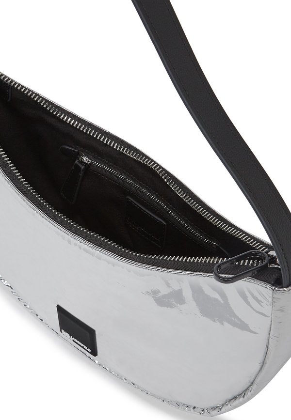 SOFT HALF MOON - Handbag - silver3