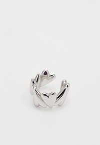 DANCING HEARTS EARCUFF - Single earring - silver-coloured