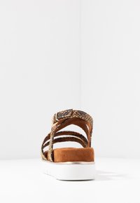 Marco Tozzi Platform sandals - saffron/multicolor