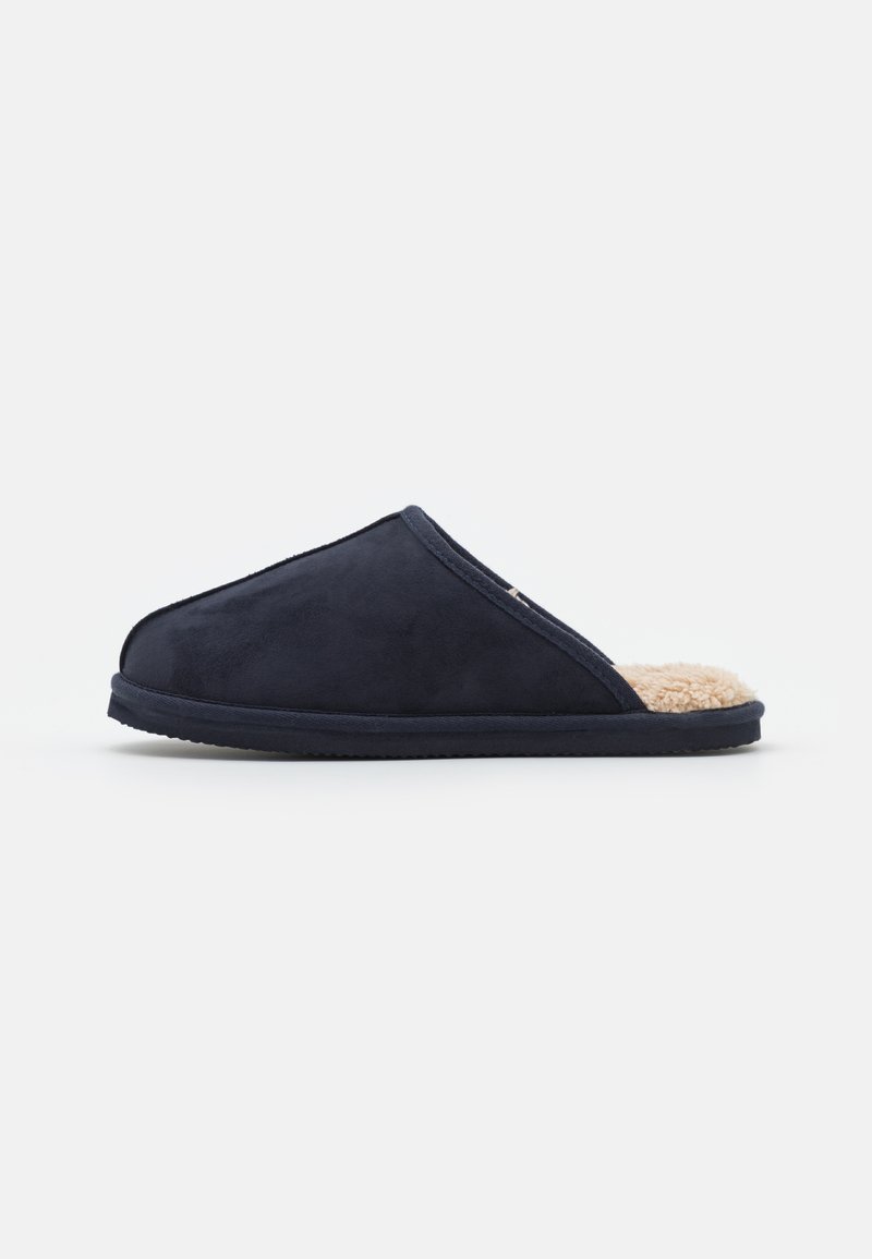 CIABATTA DA UOMO IN MORBIDA MICROFIBRA Blu - Fly Flot Inverno - Classic CIABATTA DA UOMO IN MORBIDA MICROFIBRA Blu - Fly Flot Inverno - Classic
