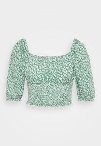 ONLPELLA 2/4 SMOCK - Triko s potiskem - abundant green