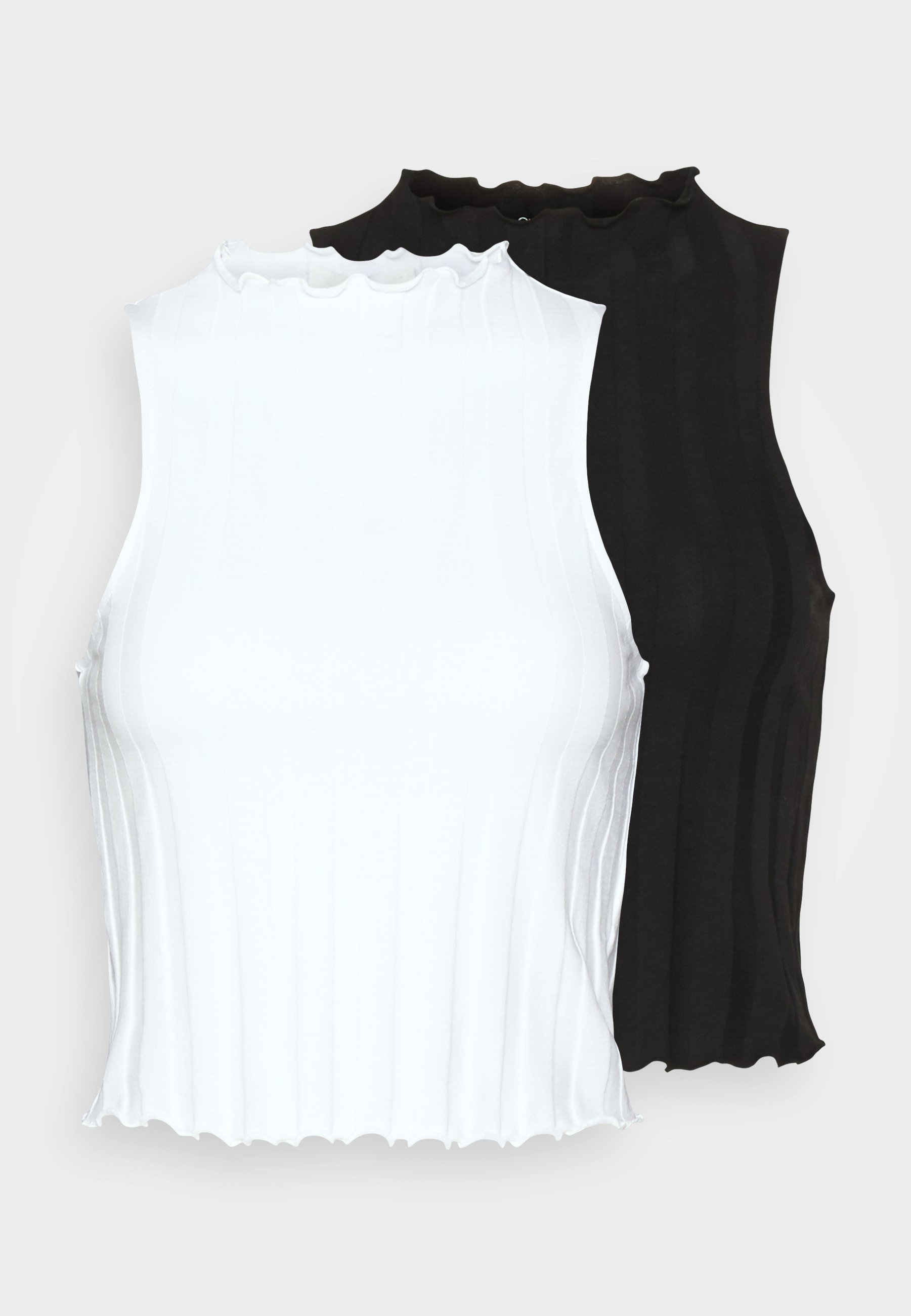 Black/white top