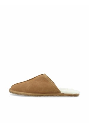 Platt slip-in - cognac