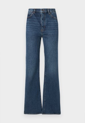 THE ARROW - Džinsi ar paplatinātiem galiem - blue denim
