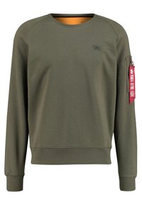 Alpha Industries - FIT - Felpa - khaki Immagine in miniatura 1