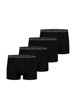 4-PACK - Boxer aderenti - schwarz