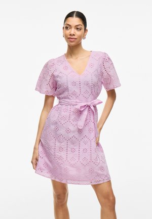 VISIESTA V NECK DRESS - Robe de jour - winsome orchid