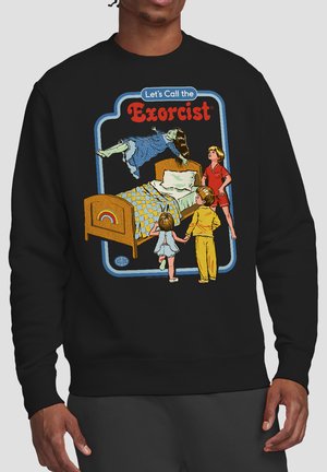 Cotton Soul, STEVEN RHODES LETS CALL THE EXORCIST - Sweatshirt - black