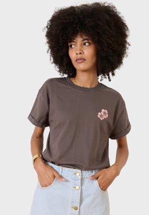 VIOLETTE - T-shirt z nadrukiem