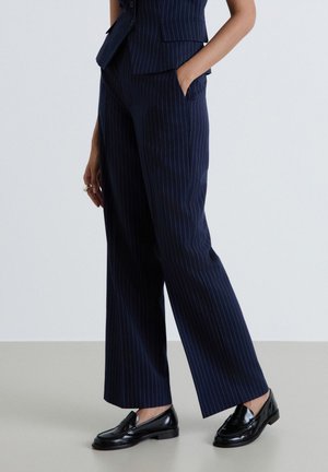Calliope, PANTALONE LUNGO FANTASIA - Pantaloni - var blu notte