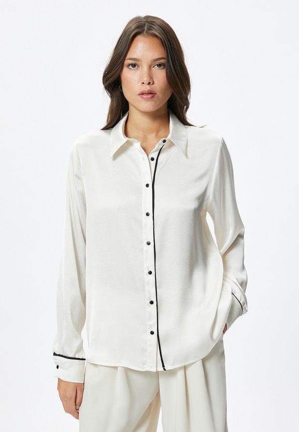 STRIPE DETAIL LONG SLEEVE - Hemdbluse