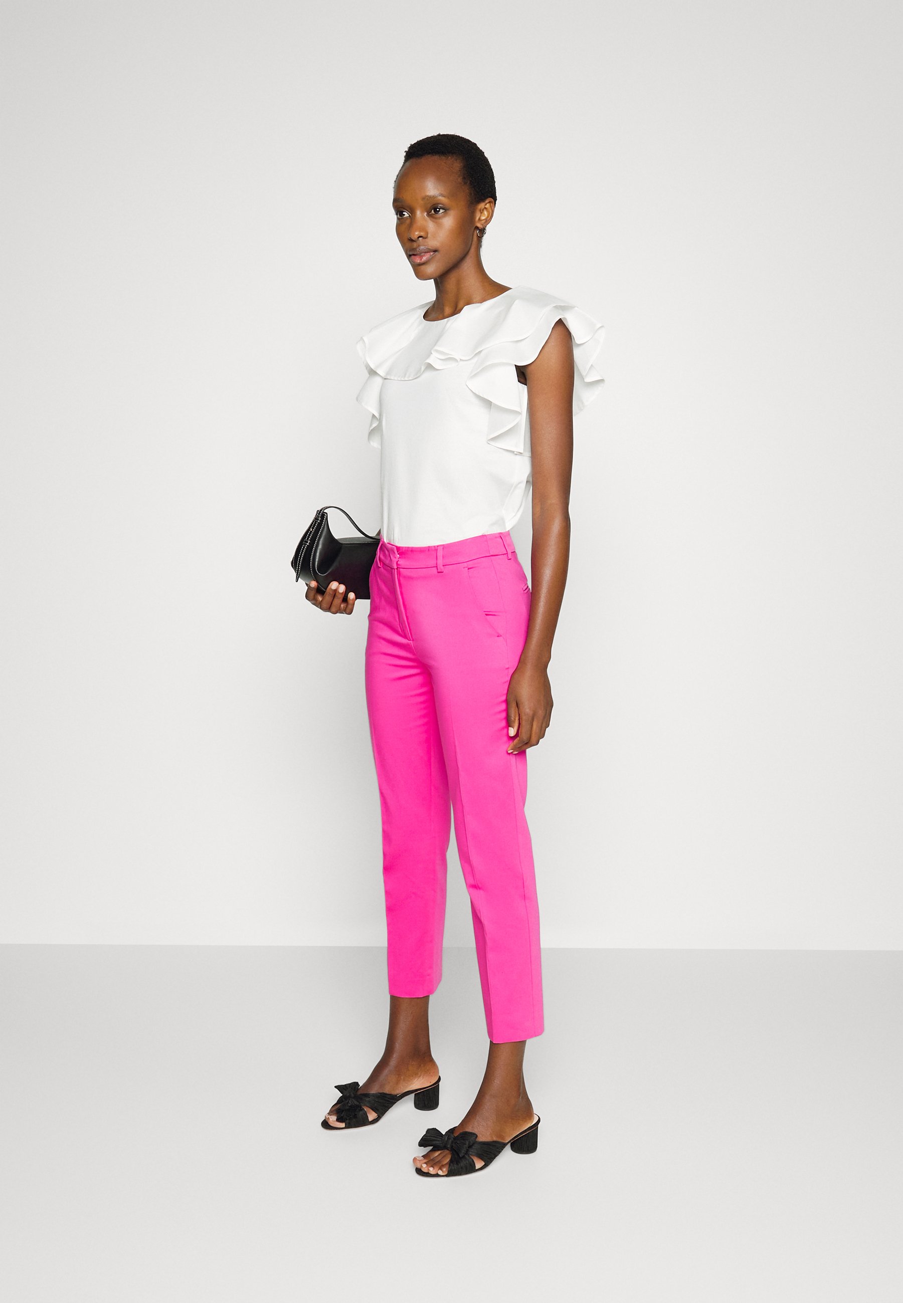 WEEKEND MaxMara GINECEO - Pantaloni - fuxia - Zalando.it