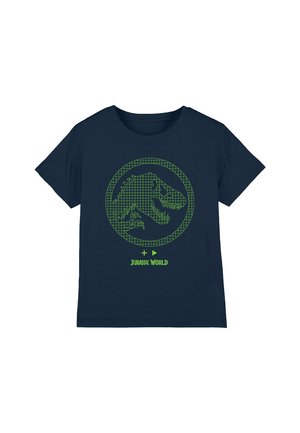Universal Studios JURASSIC WORLD NEON GAMER BOYS - Print T-shirt - dark blue
