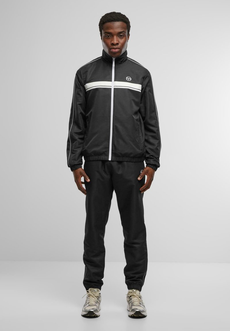 Sergio Tacchini AGAVE SET - Tracksuit - black/black denim - Zalando.ie