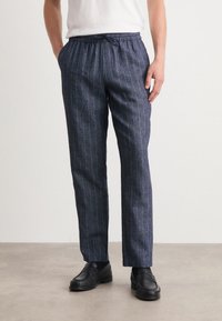 Les Deux PATRICK PANTS - Hlače - dark navy/ivory