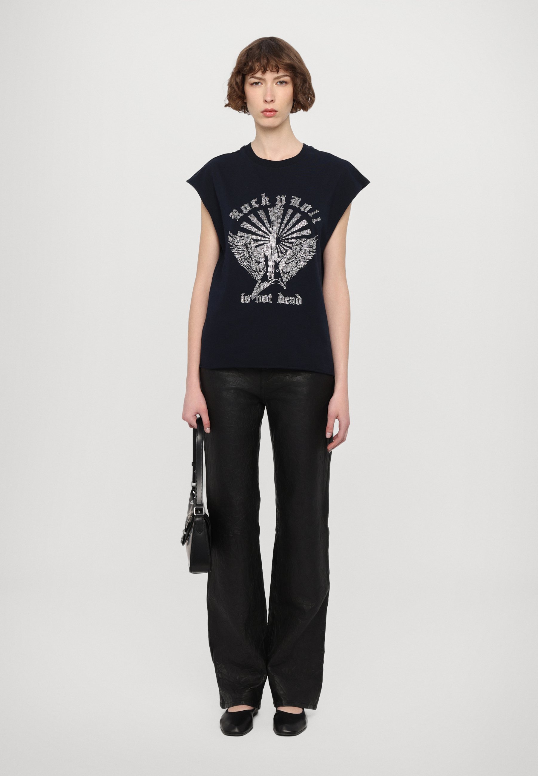【Zadig&Voltaire】CLOE GUITAR WINGS Tシャツ Zadig & Voltaire Cloe Guitar Wings T-shirt | italist, ALWAYS