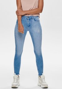 ONLY - Jeans Skinny Fit - light blue denim Immagine in miniatura 1