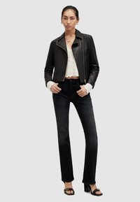 AllSaints VELA BIKER - Giacca di pelle - black