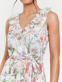 South Beach FLORAL FRILL WRAP MIDIRESS - Day dress - multi