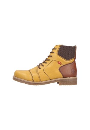 Rieker Bottines à lacets - gelb