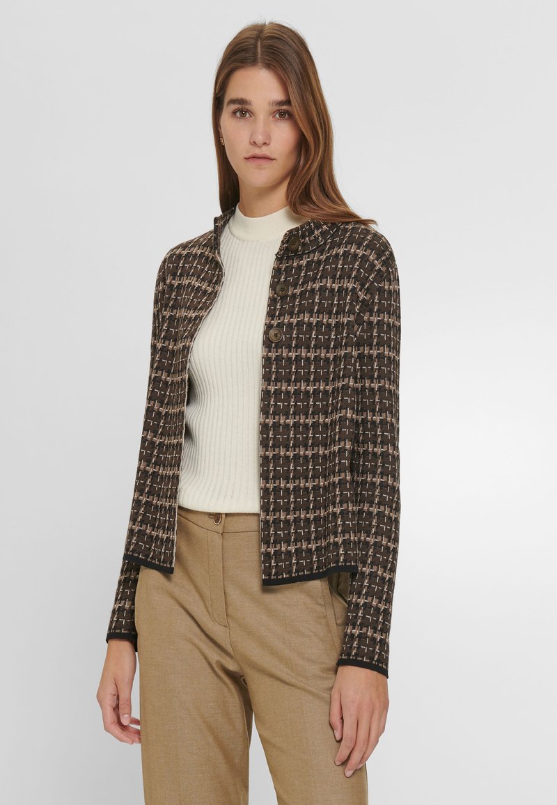 PETER HAHN Strickjacke - mokka/braun - Zalando.de