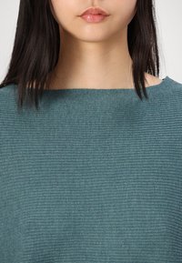 JDY Stickad tröja - blue-grey